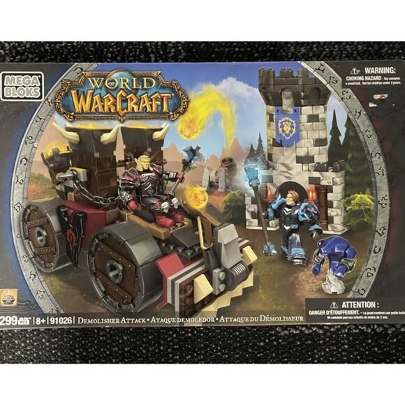 Mega Bloks World of Warcraft 299pc Demolisher Attack Games #91026 - Picture 3 of 7